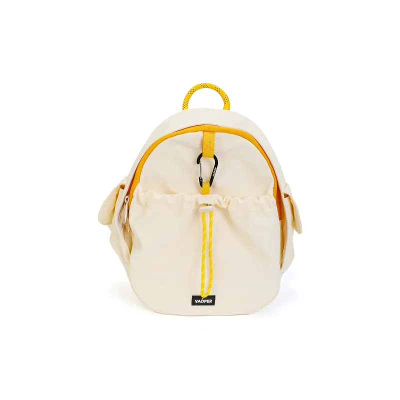 VAOPER Nylon Backpack Regular Women's Custard-1