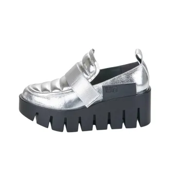 UNITED NUDE Wedge Heel High Heels Women's Silver
