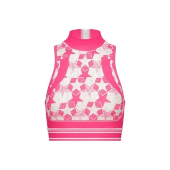 DIOR Sport Vests Women's Bright Pink