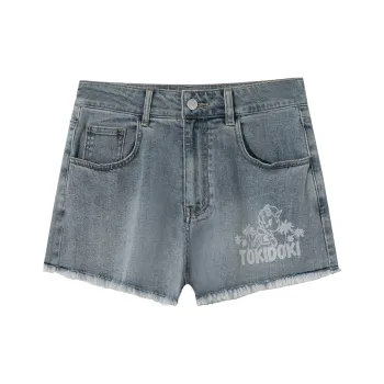 Tokidoki Denim Shorts Women's Blue