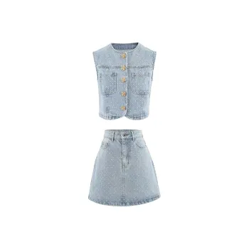 HUINIAN Two Piece Skirt Sets Women's