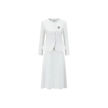 ONE SHALLOW Skirt Set Women's Ecru