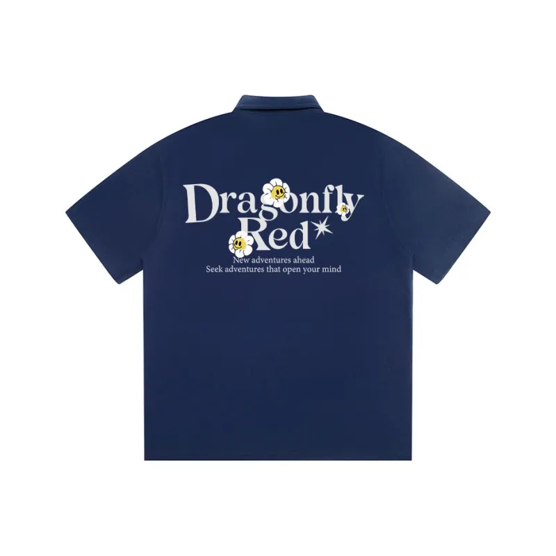 RED DRAGONFLY Polo Shirt Unisex-21