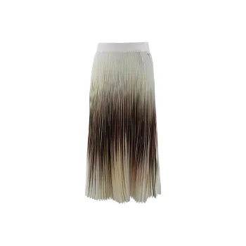 HERNO Gonna Shades Of Plisse Skirt