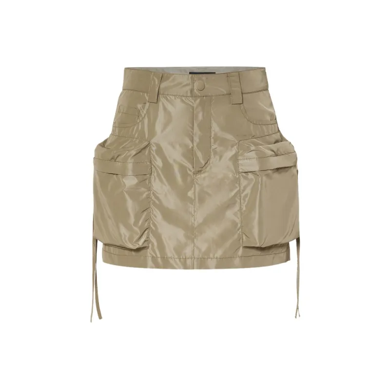 MOCO Cargo Short Skirts Women's Olive Green-0