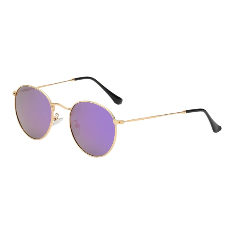 SOMAN Metal Round Sunglasses Unisex-14