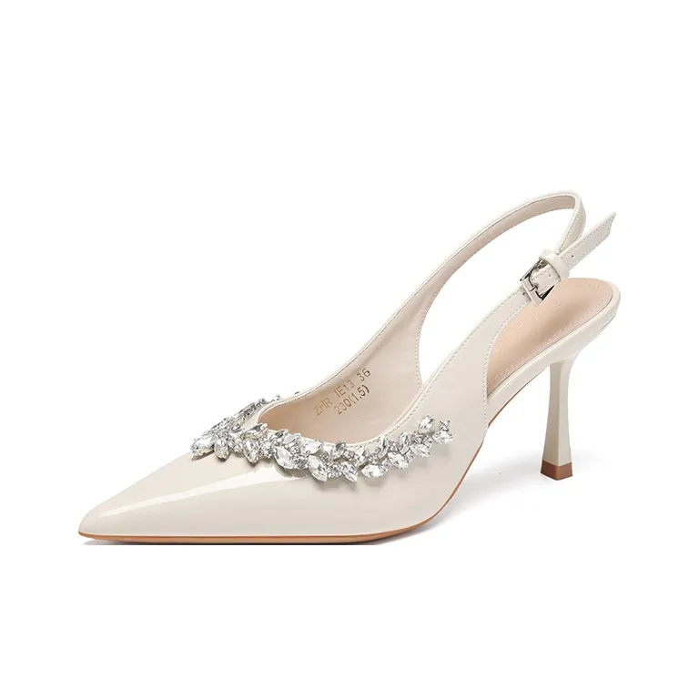 ZHR Slim Heel High Heels 8cm Women's-1