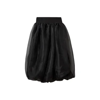 The. Garment FW24 Casual Long Skirts Women's Black