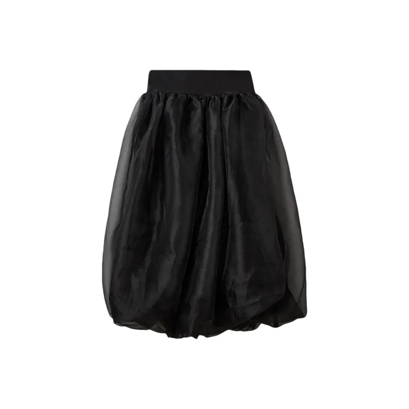 The. Garment FW24 Casual Long Skirts Women's Black-0