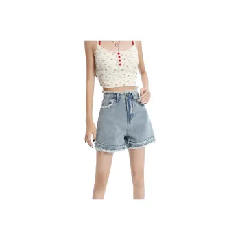 ZAZN Denim Shorts Women's Light Blue