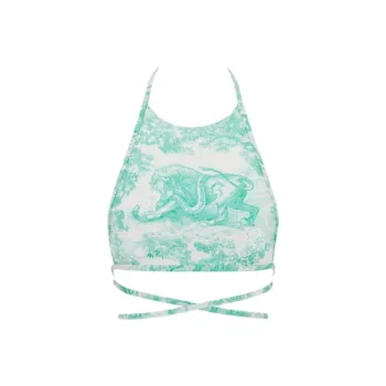 DIOR All Over Patterned Sleeveless Swimsuit