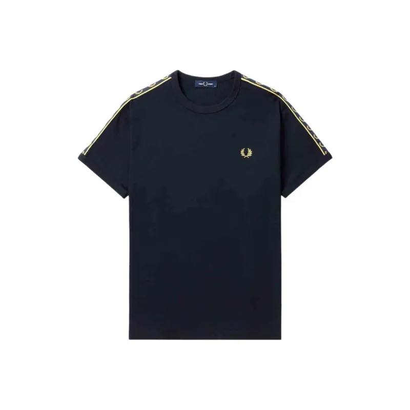 FRED PERRY Contrast tape T shirt-1