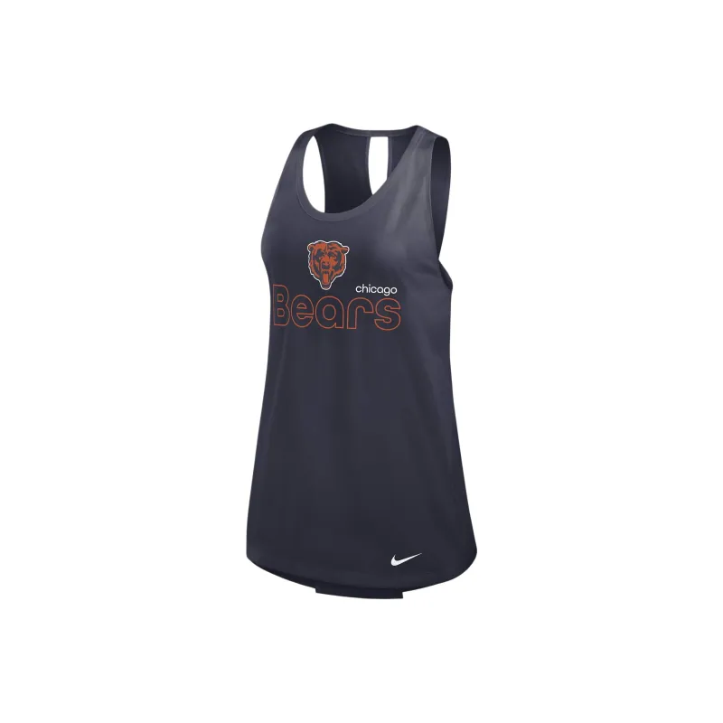 Nike Chicago Bears Women's Nike Dri FIT Nfl Tank Top-0