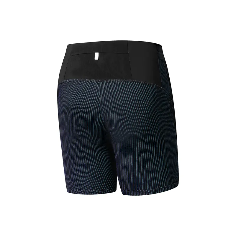 QIAODAN Feiying Sports Shorts Women's Black/Light Blue-1