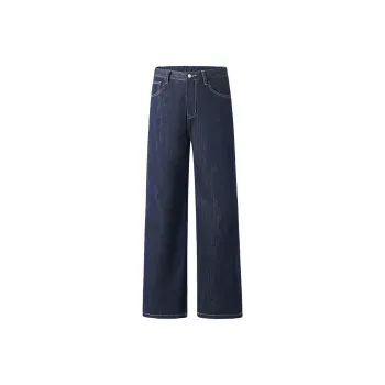 AHAH Jeans Men Blue, Denim Blue Original Cow