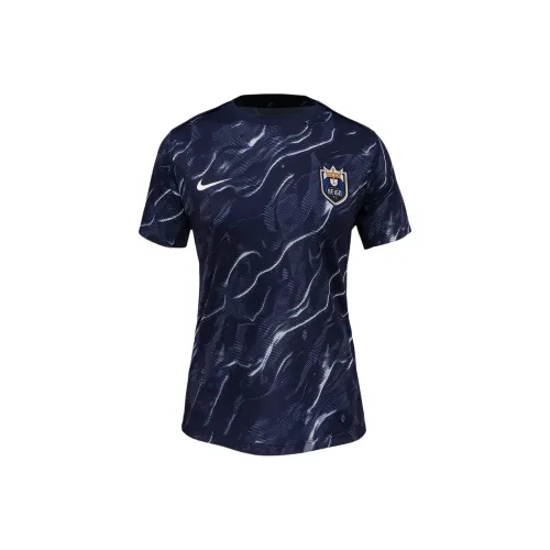 Nike Seattle Reign 2025 Women's Nike Nwsl Short Sleeve Pre Match Top