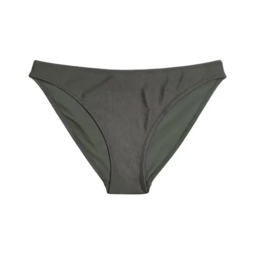 H&M Swimming Shorts Women's Dark Khaki Green