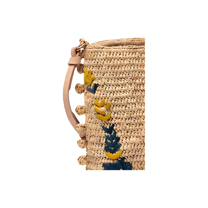 Vanessa Bruno Raffia Bucket Bags Crossbody Bag Shoulder Bag Women's Multicolor-4