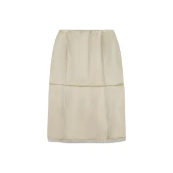 PRADA SS25 Casual Long Skirt Women's Light Umber