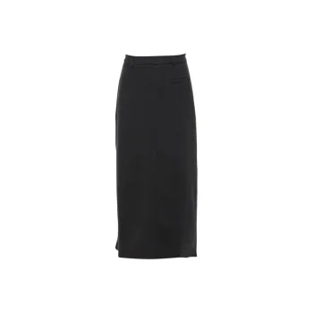 DPLAY Casual Long Skirts Women's Elegant Heather Gray