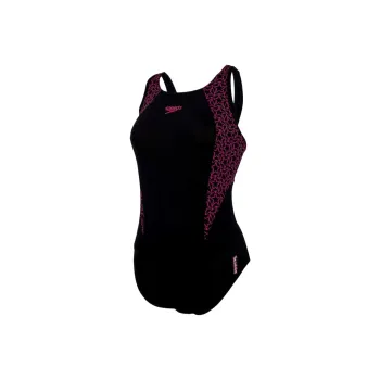 Speedo Boomstar Splice Flyback One-piece Swimsuit Women's Black