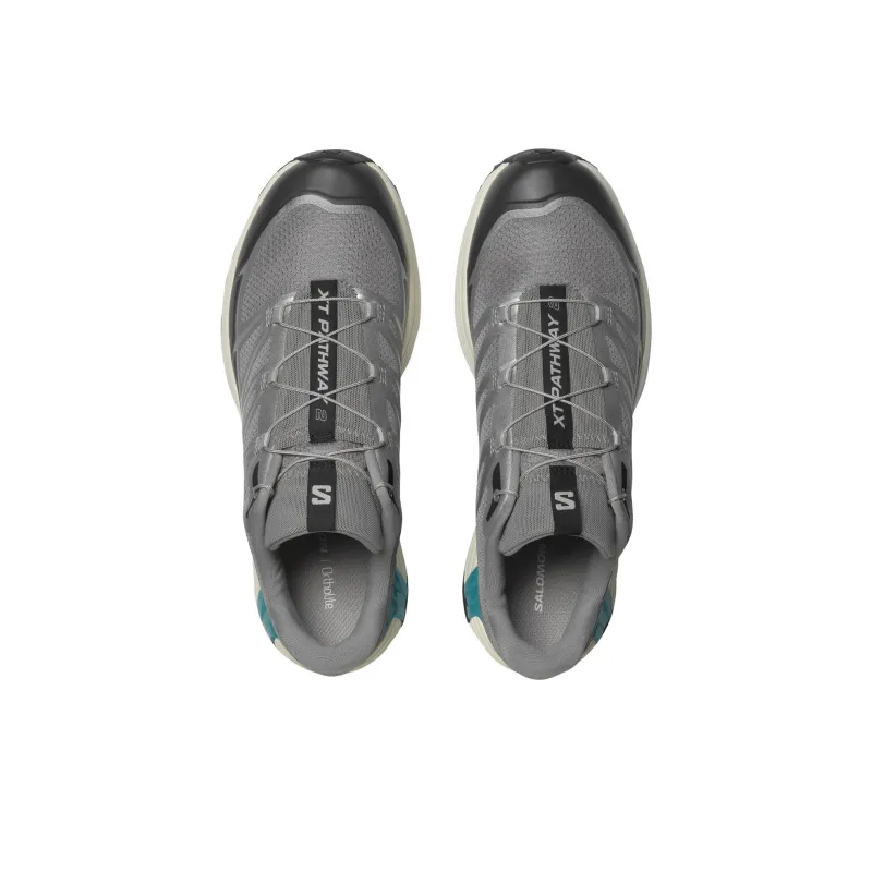 SALOMON XT-Pathway 2 Cushioning Coverage Lightweight Low-Top Casual Shoes Unisex Gray-3