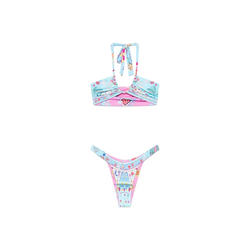 Camilla Reversible Printed Bikini-0