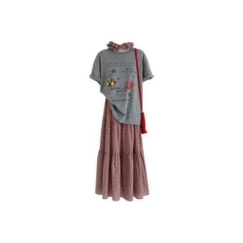 HUINIAN Two Piece Skirt Sets Women's