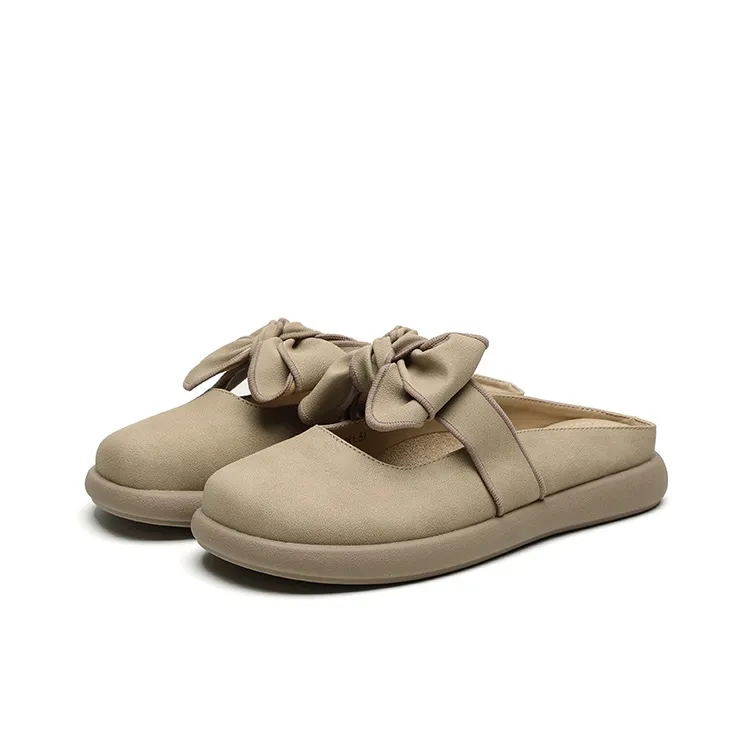 JOSINY Rubber Sole Abrasion Resistant Closed Toe Slippers Women's-2