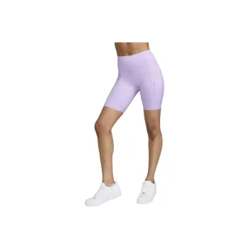 Nike Go Sports Shorts Women's Purple Lilac Flower/Black