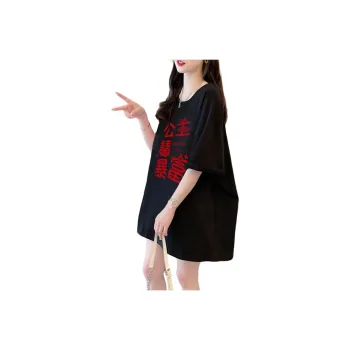 XIANSINIAO Drop Shoulder Sleeve T Shirt Women's