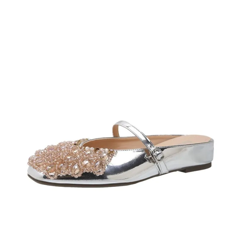 City Camel Rubber Sole Slip Resistant Closed Toe Slippers Women's-4