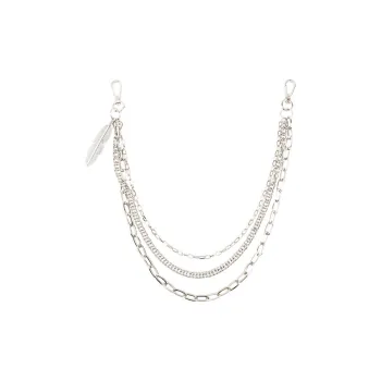CENTURY&KINDLE Metal Pants Chains Unisex