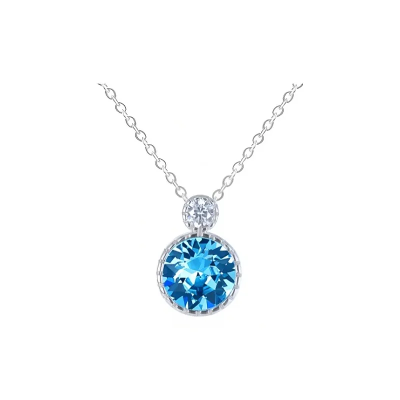 VASO S925 Silver Necklaces Women's-8