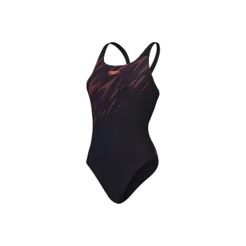 Speedo HyperBoom Placement Muscleback One-piece Swimsuit Women's Black