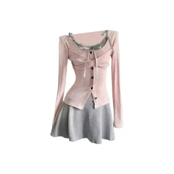 Lookinto Two Piece Skirt Sets Women's