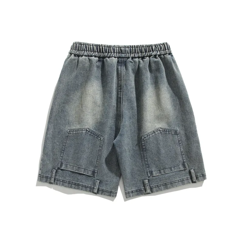 HOZZS Denim Shorts Unisex-5