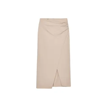 ZARA Casual Long Skirt Women's Tan