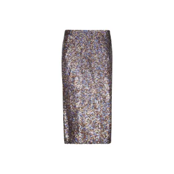 DRIES VAN NOTEN Embellished Skirt