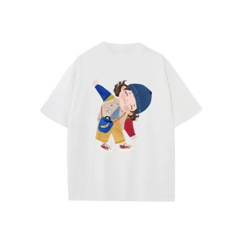 DOKZB Drop Shoulder Sleeve T Shirt Women's