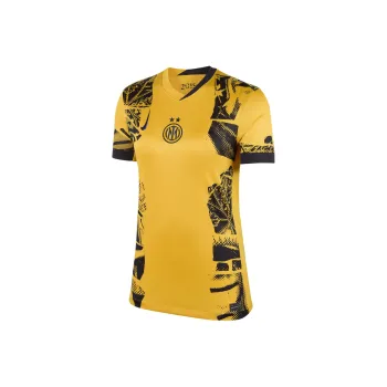 Nike Inter MilanDri-Fit Soccer Jerseys Women's University Gold