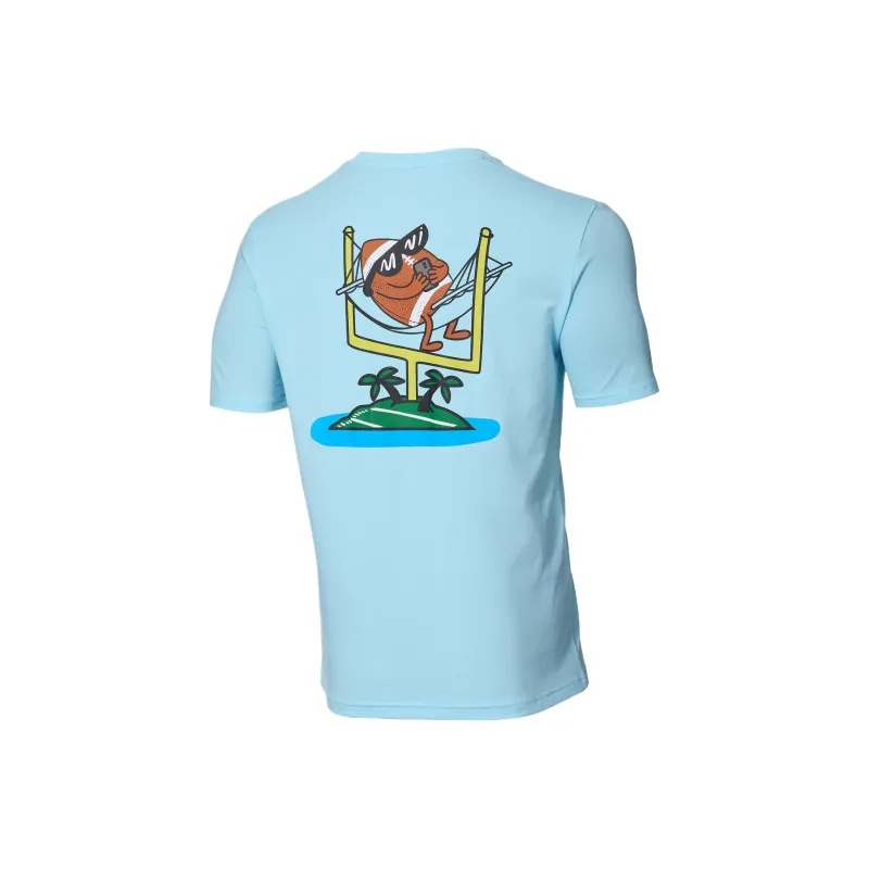 Under Armour Performance Cotton T Shirt Men's Blue-1