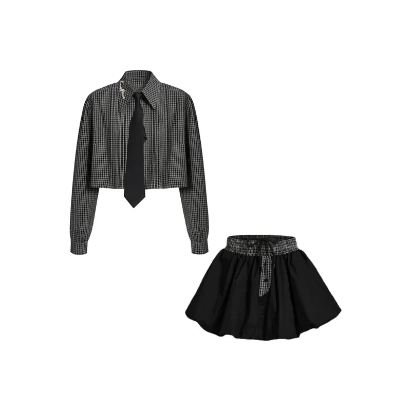 MISSHONEY MH Two Piece Skirt Sets Women's-4