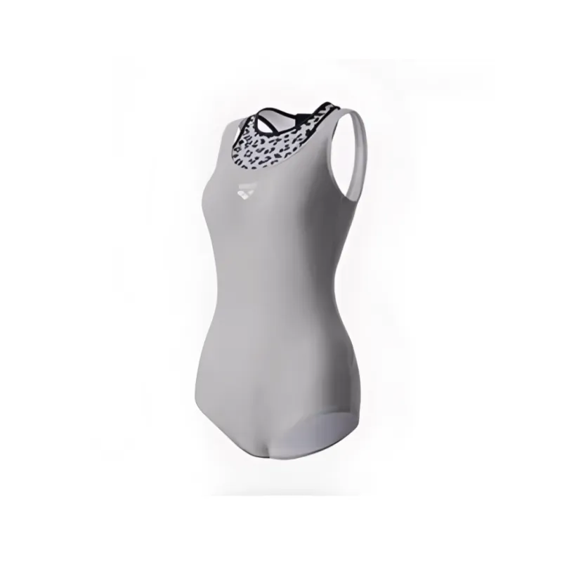 Arena One piece Swimsuit Women's Gray-0