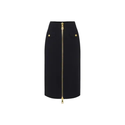 Elisabetta Franchi Zipped Midi Pencil Skirt