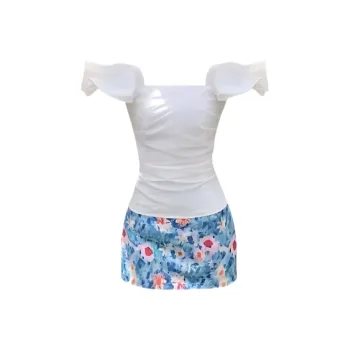 MA JOURNEE Two Piece Skirt Sets Women's Top+Skirt