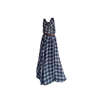 KYKW Skirt Set Women's Vintage Blue