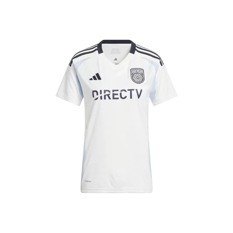 Adidas Women's San Diego Fc 25/26 Away Jersey Core White/Mls Sdi 3pp-0