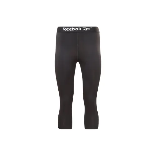 Reebok Workout Ready Capri Athletic Trousers Women's Midnight Black