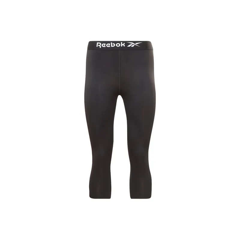 Reebok Workout Ready Capri Athletic Trousers Women's Midnight Black-0